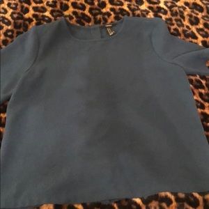 Green blouse